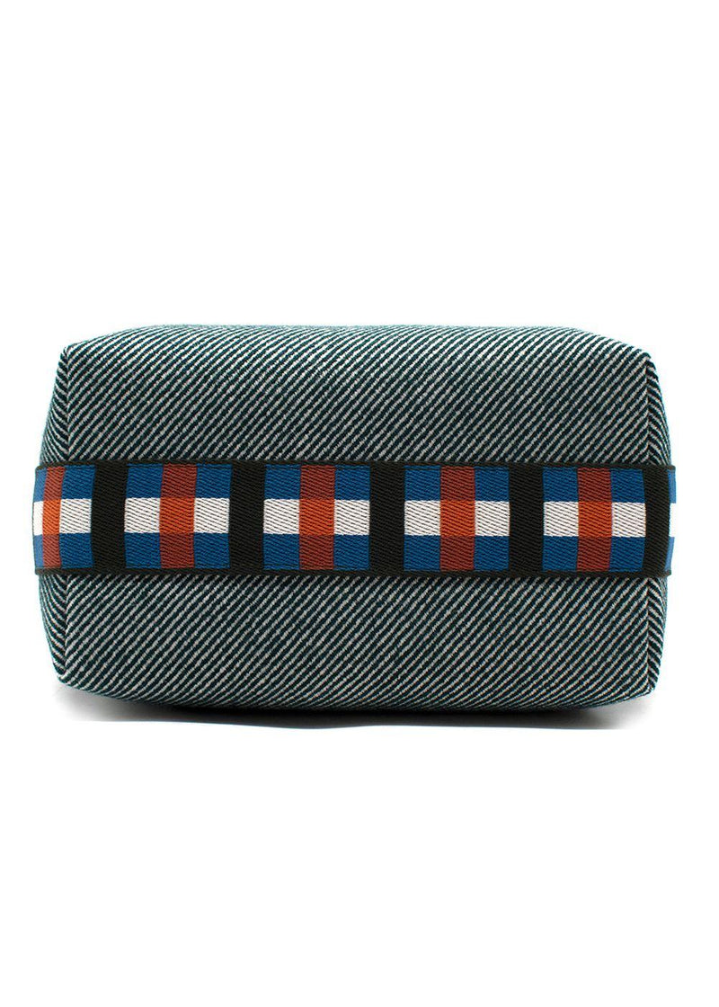 Hermes Green Stripe Bride-a-Brac au Carre Case
