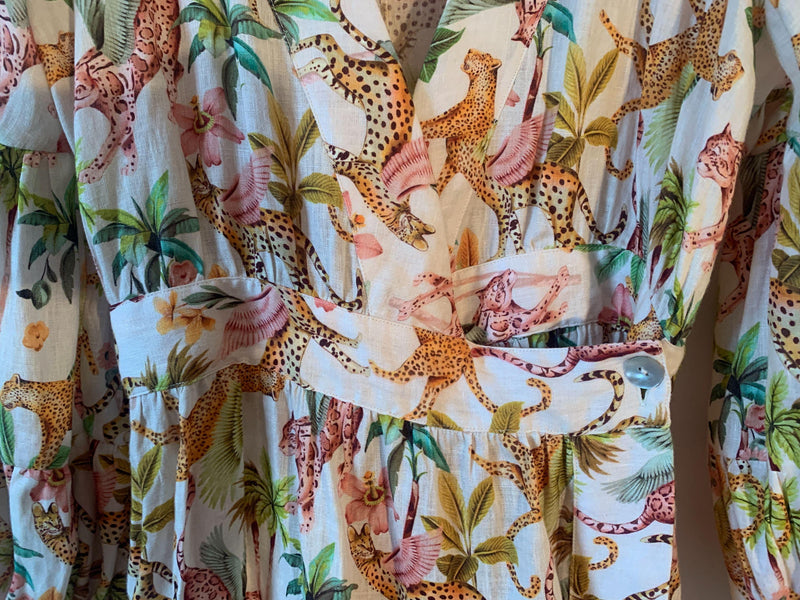 The Lazy Poet Printed Cotton Dress