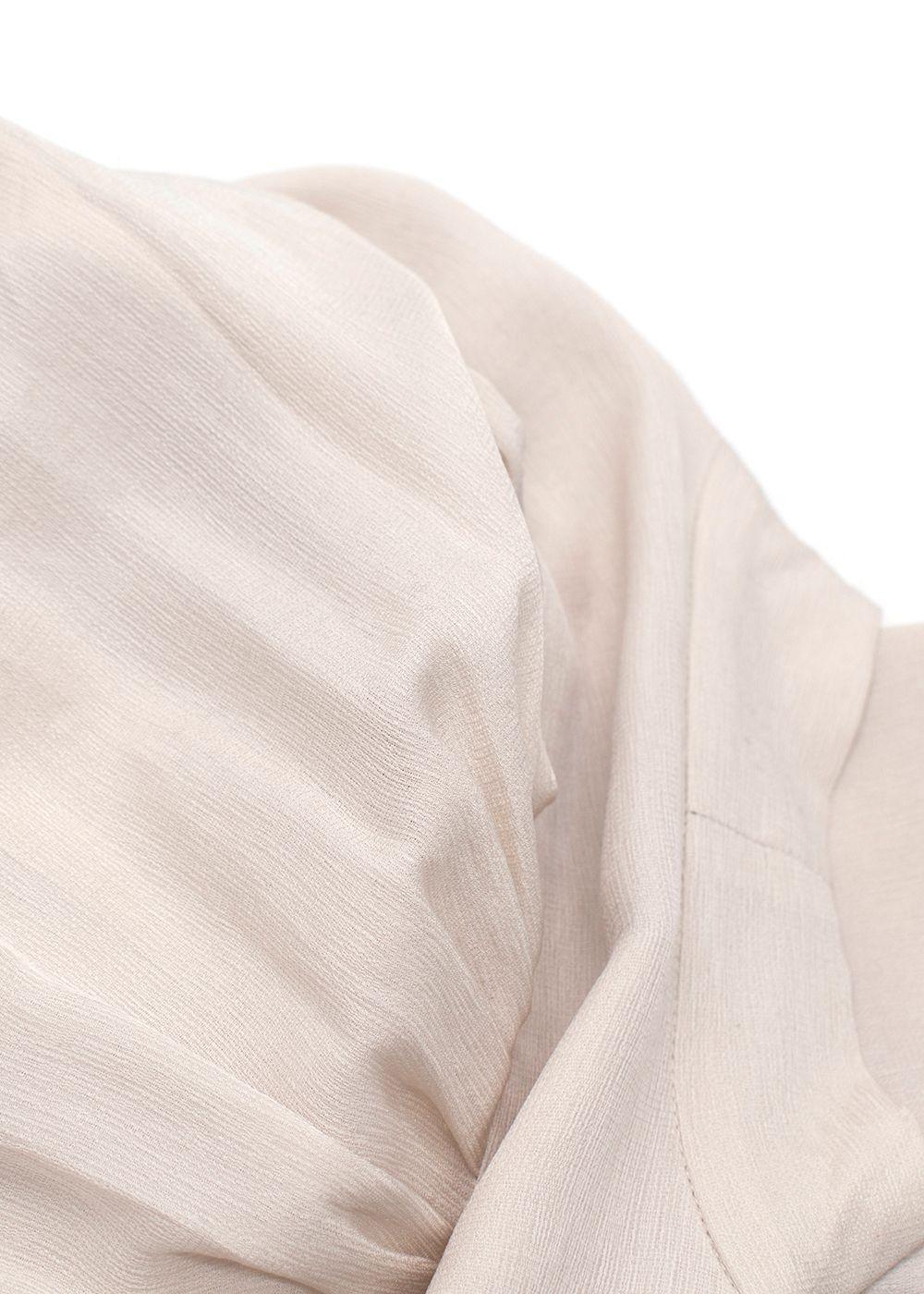 Isabel Marant Light Grey Silk Blouse