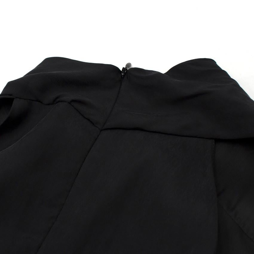 Carven Haut Twill High-neck Sleeveless Top