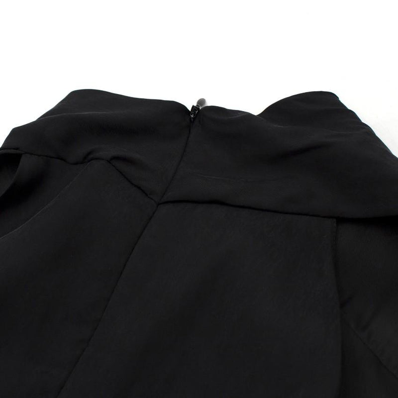 Carven Haut Twill High-neck Sleeveless Top