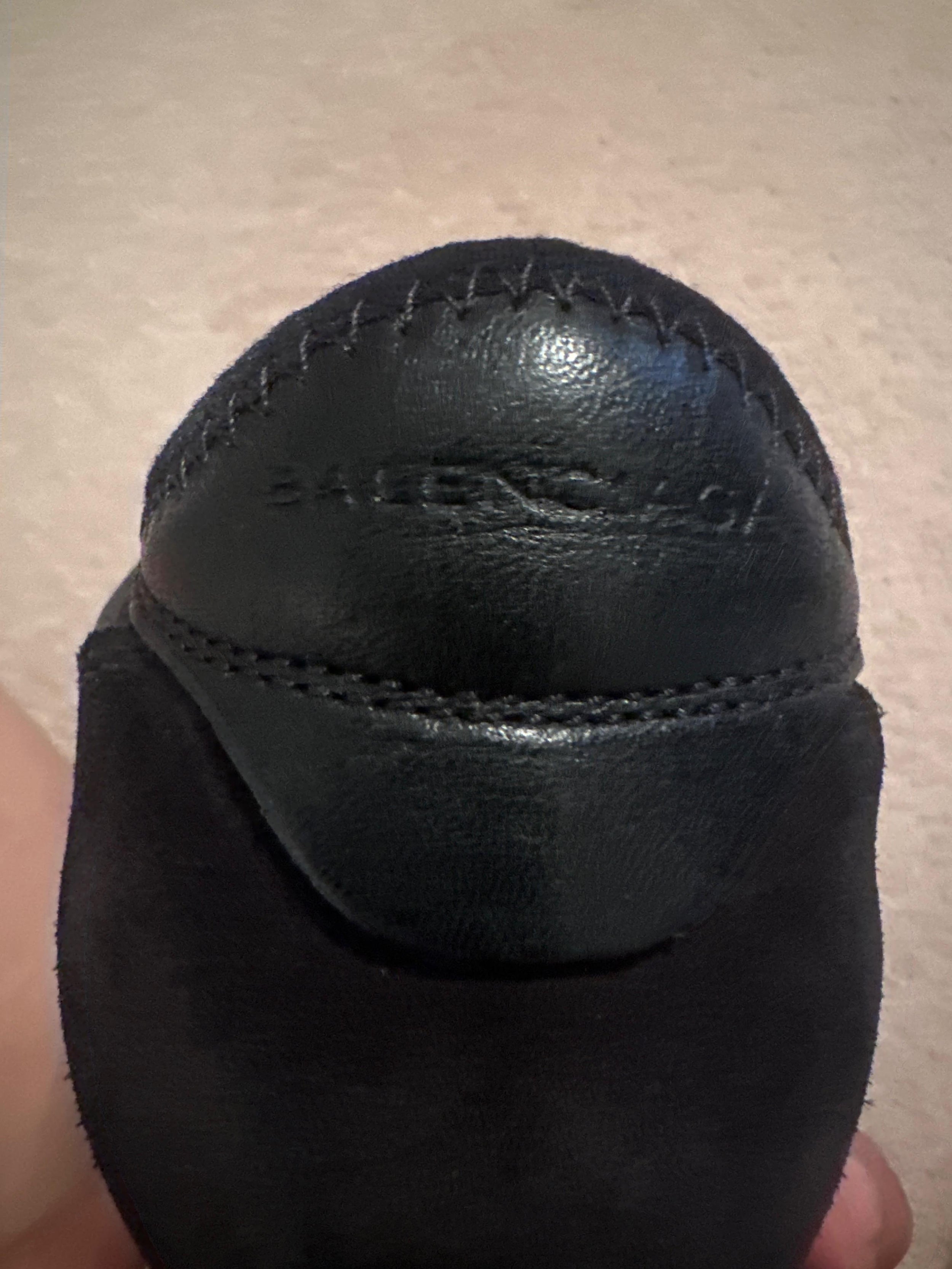Balenciaga Black Race Runner Sneakers