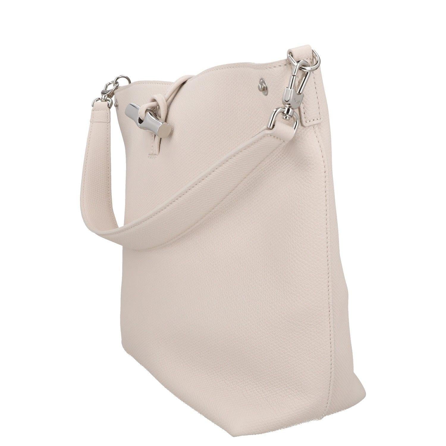 Longchamp Le Roseau Leather Shoulder Bag