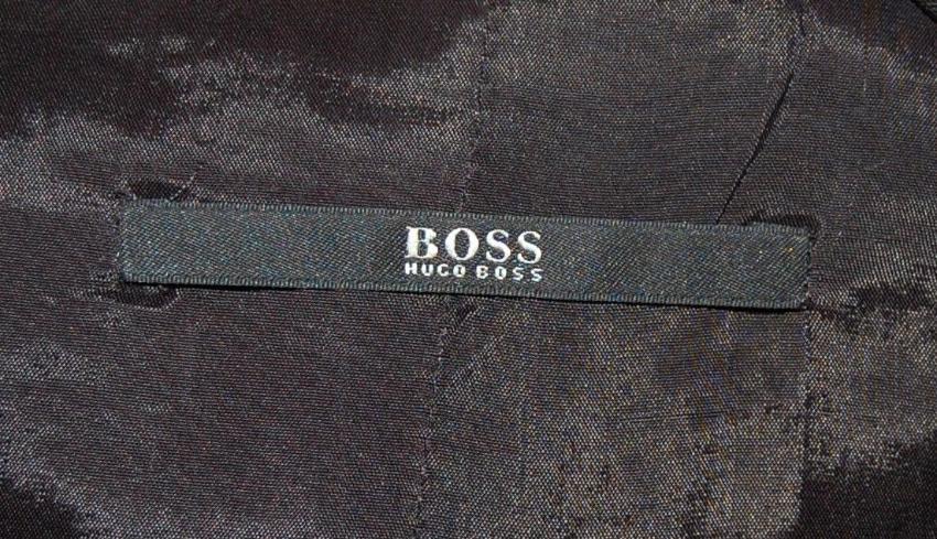 Hugo Boss black wool blend blazer