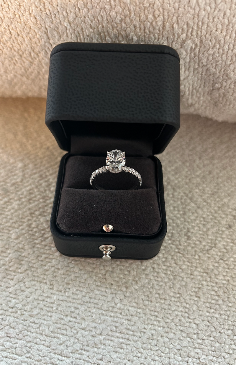 2.51 Carat Lab Diamond Ring