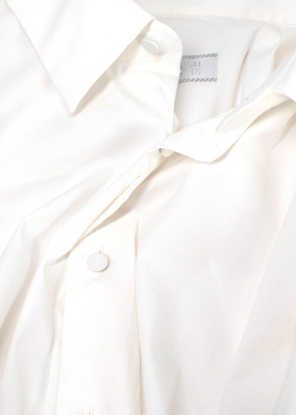 Prada White Classic Dress Shirt