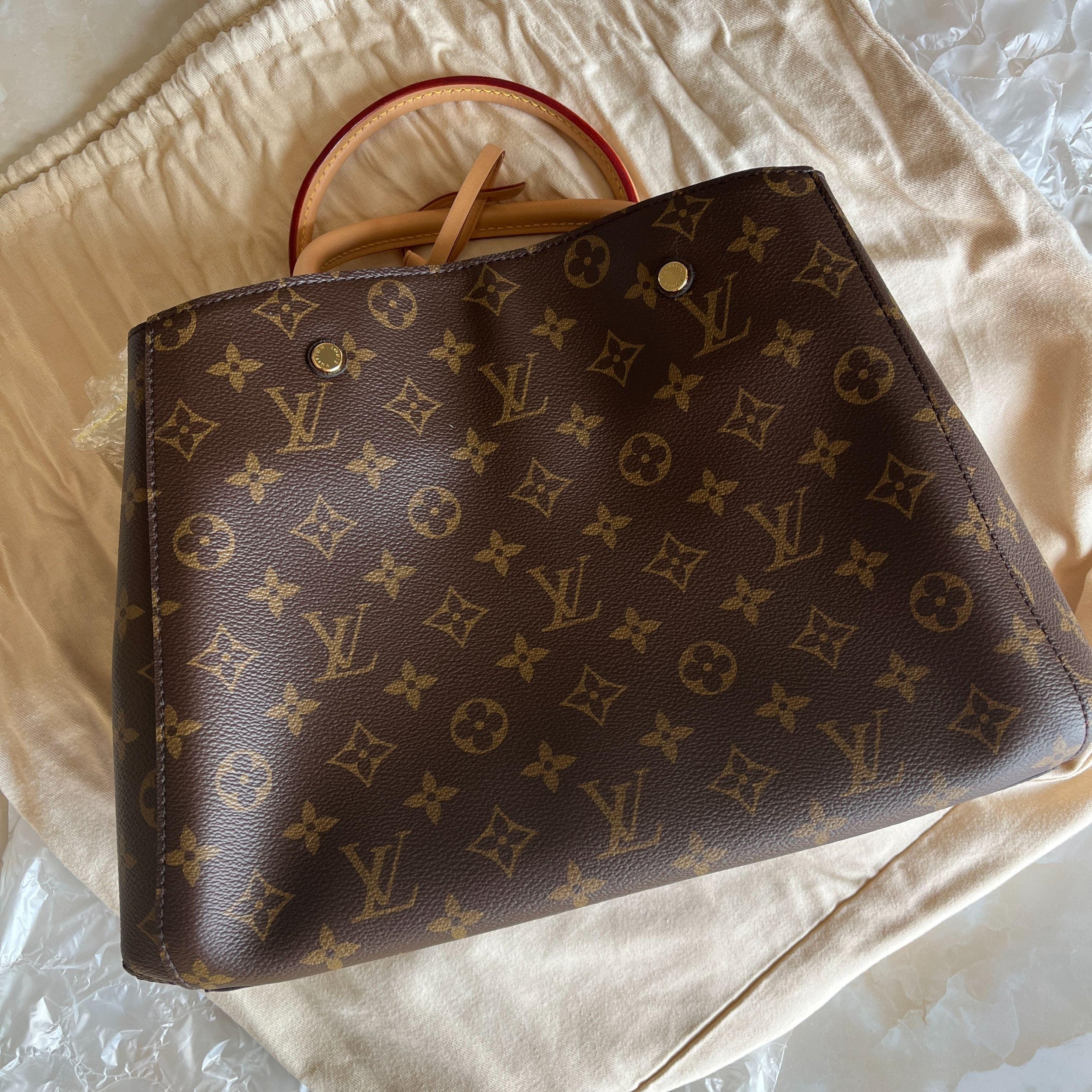 Monogram Montaigne BB Top Handle Bag