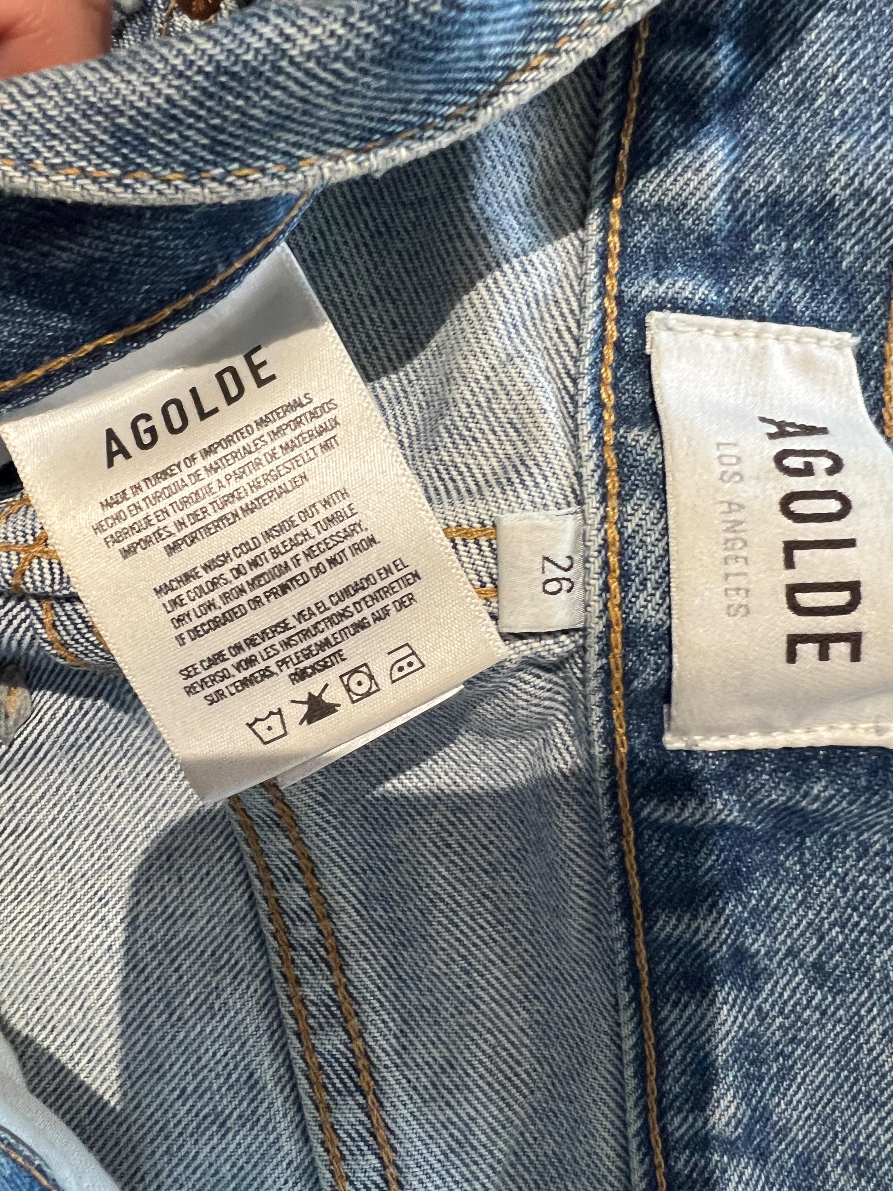 Agolde Distressed Fen Jeans