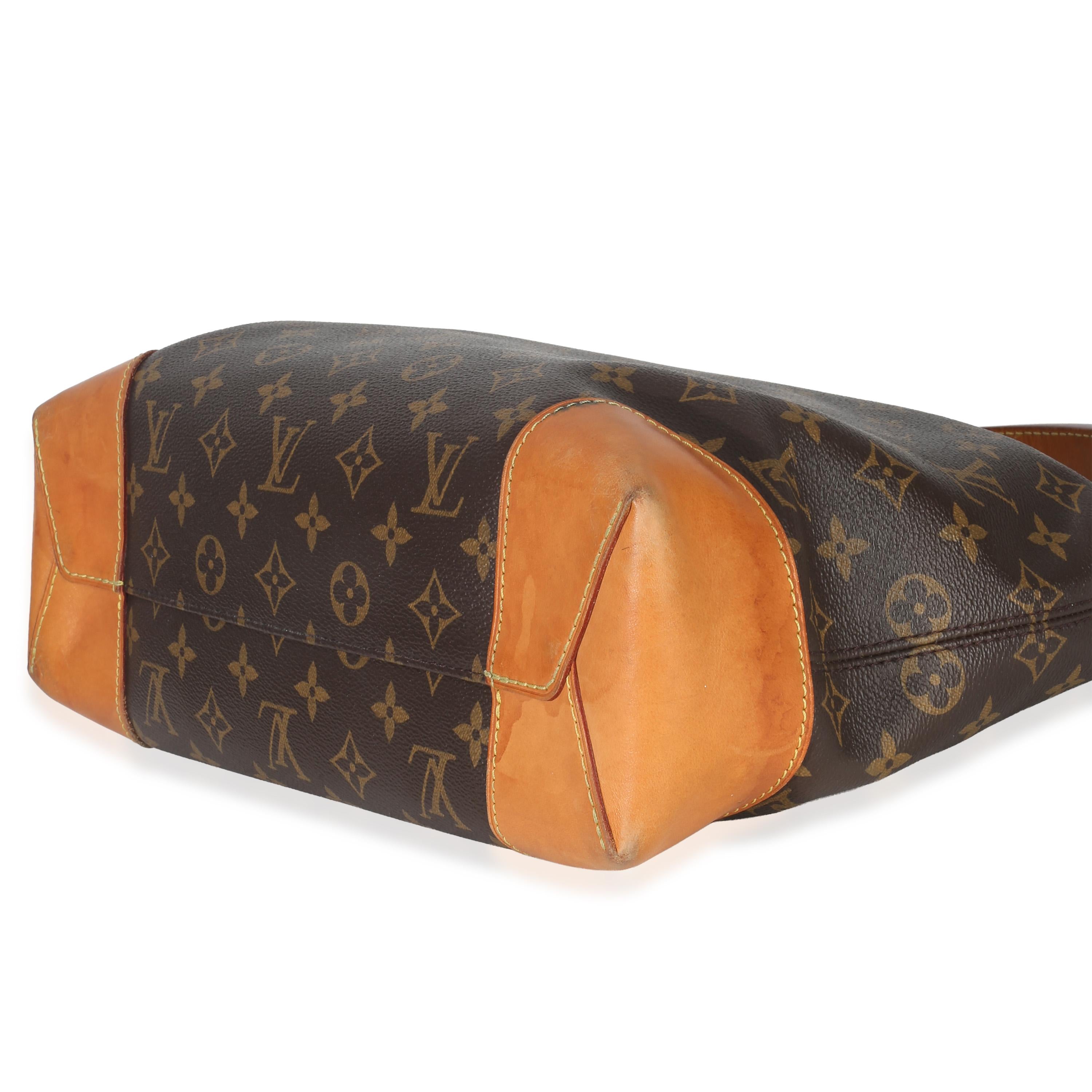 Louis Vuitton Coated  Canvas Monogram Berri PM