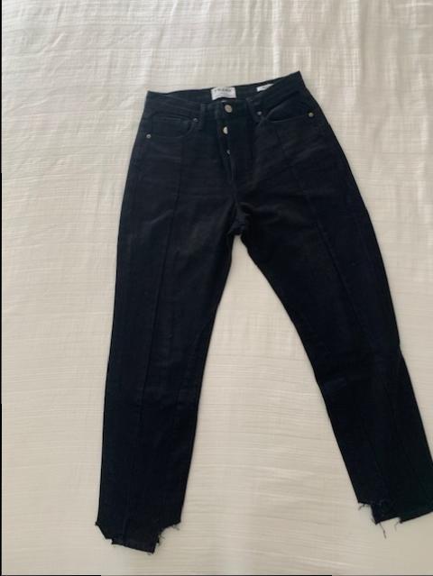 Frame Nouveau Le Mix straight leg jeans