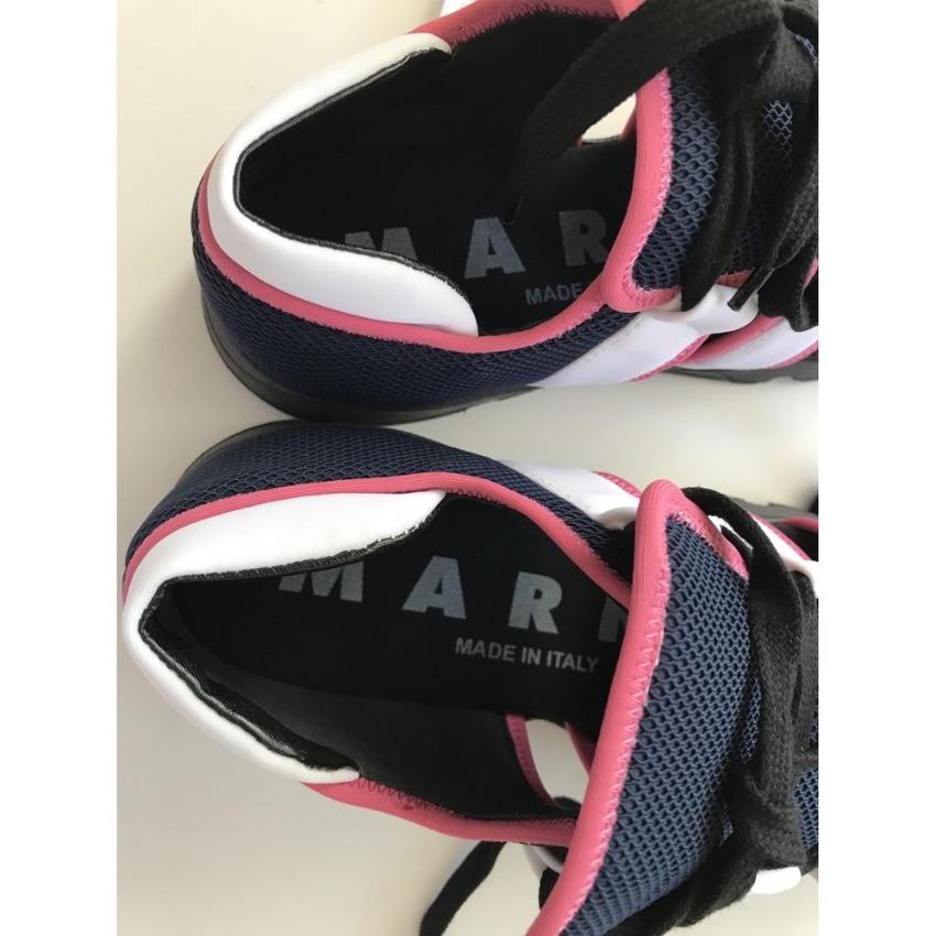 Marni Cut-Out Colourblock Trainers