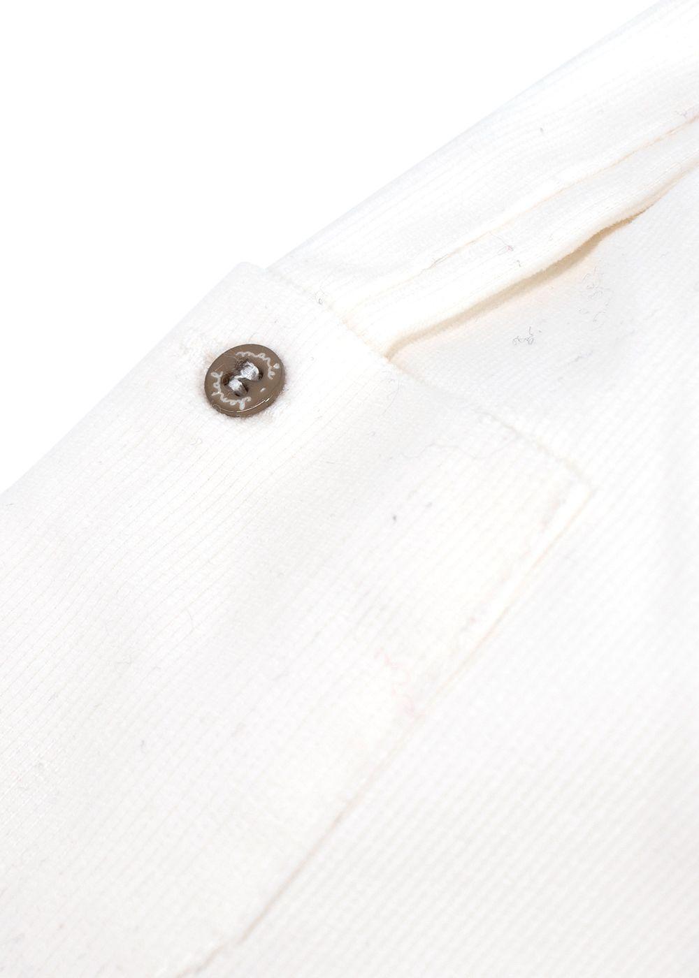 Marie Chantal White Paper Bag Trousers (18 Months)