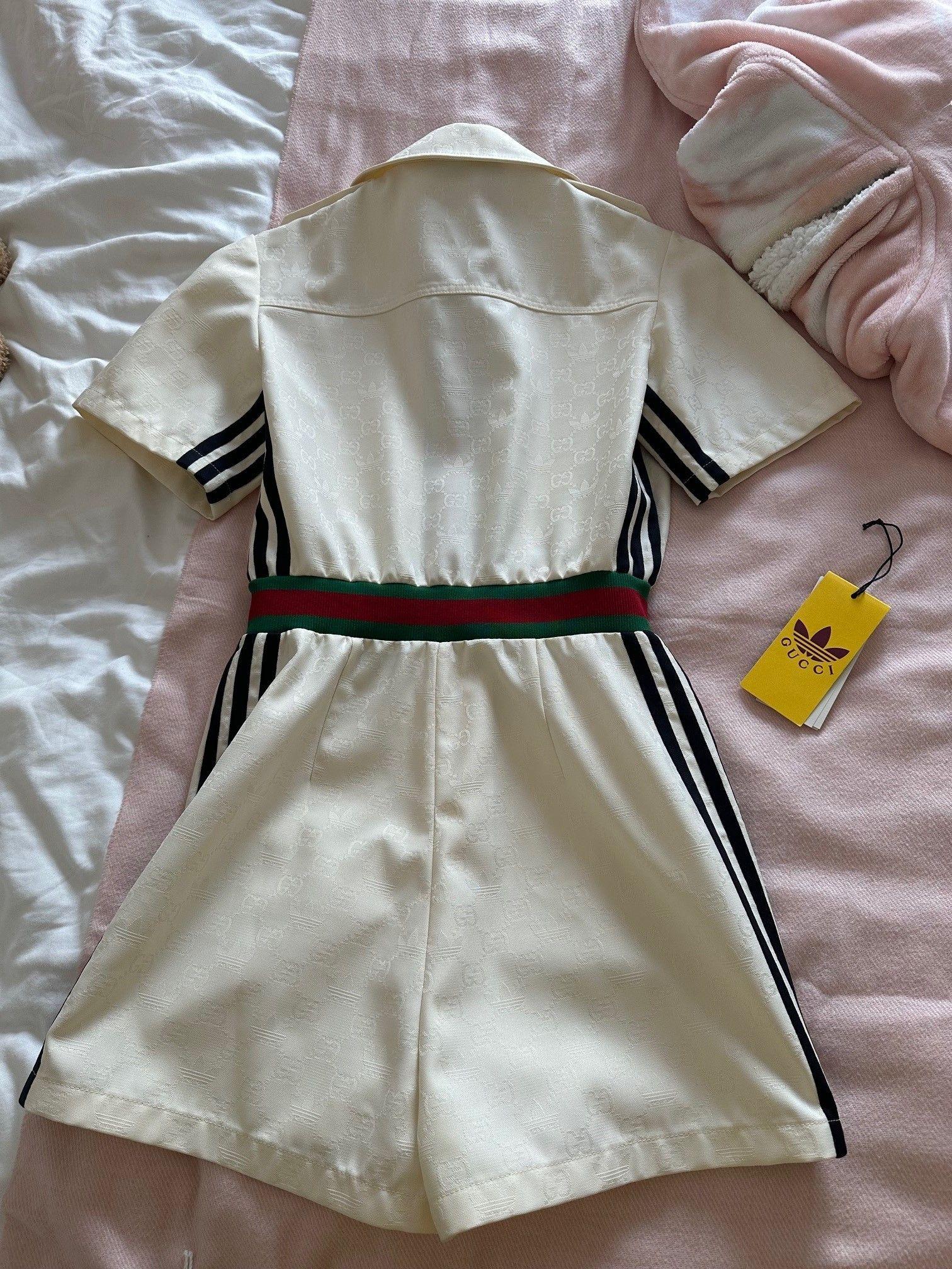 Gucci x Adidas Cream Romper