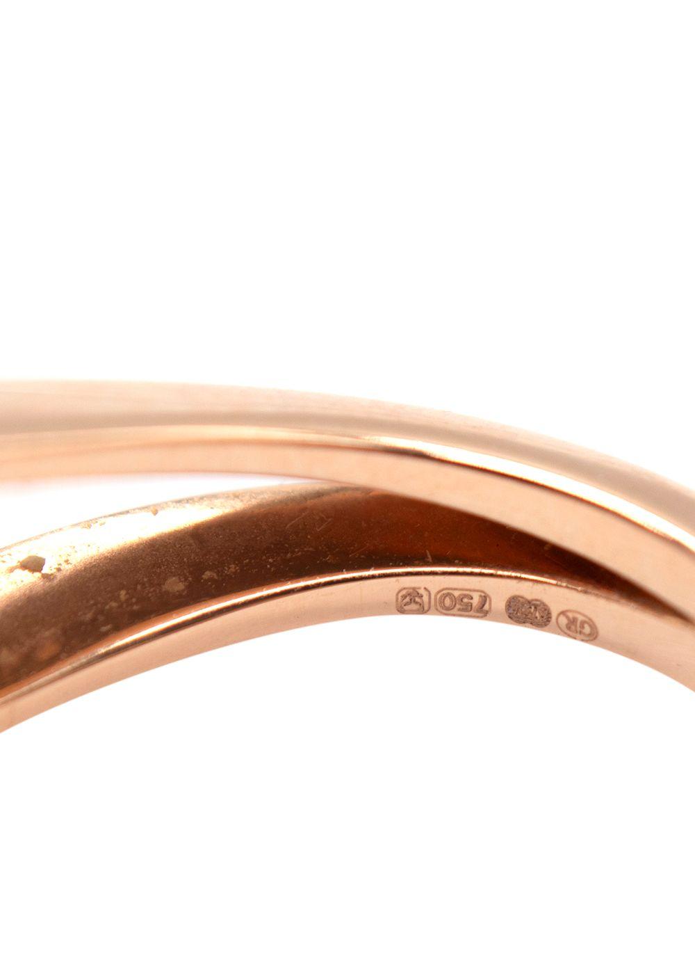 Repossi Serti Rink Gold Inversé Pear Cut Diamond Ring Size 53