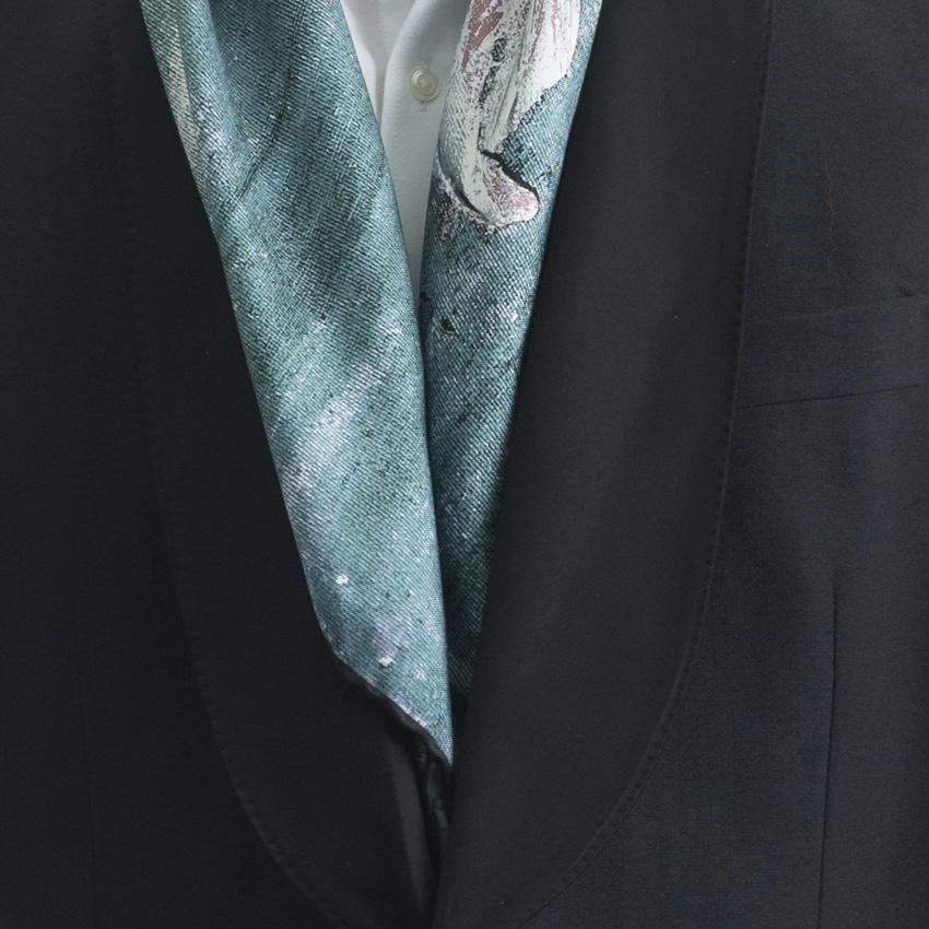 Rosemary Goodenough Springing Tulips X Silk Scarf