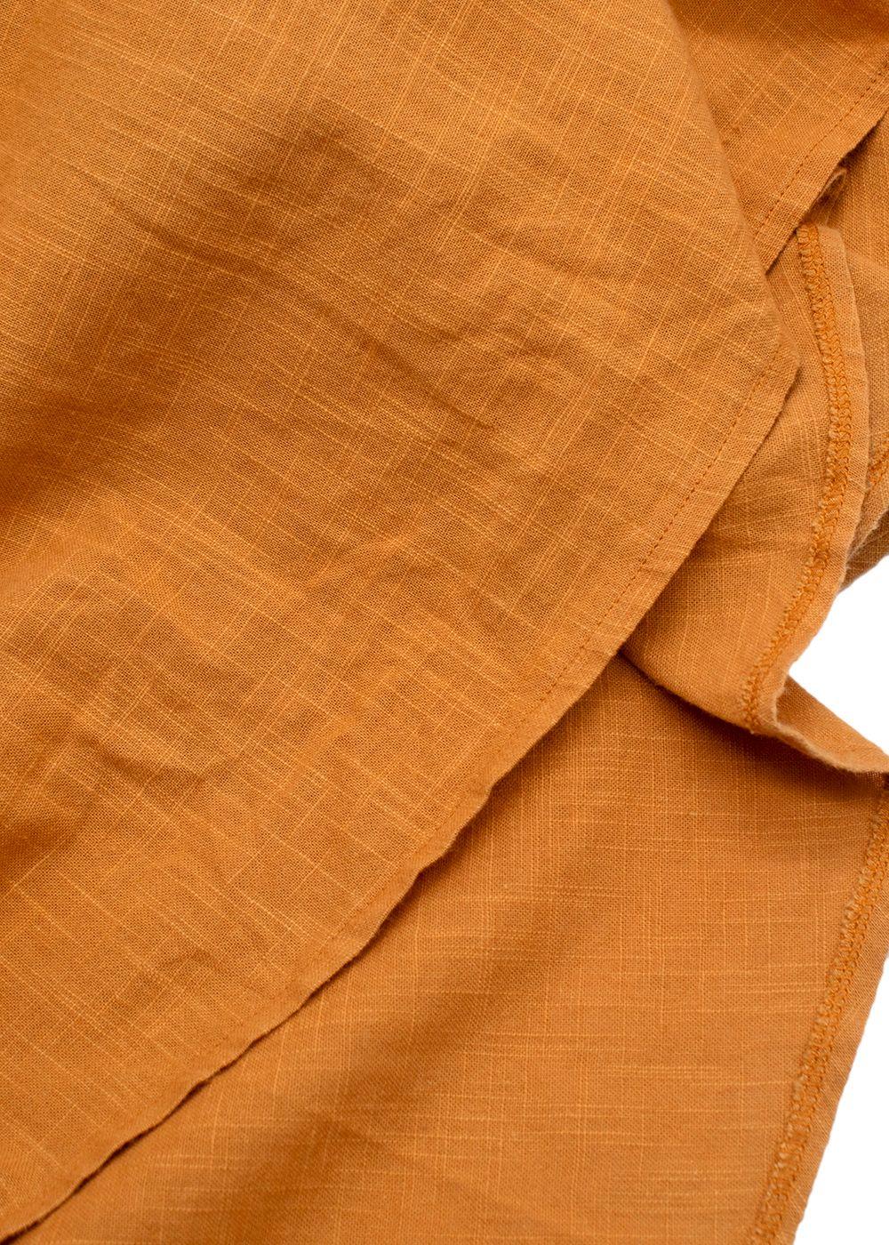 A Perfect Nomad Turmeric Loose Organic Cotton Dress