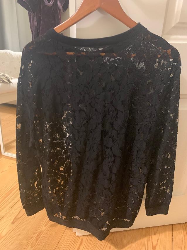 Stella McCartney Ines Floral Lace Sweatshirt