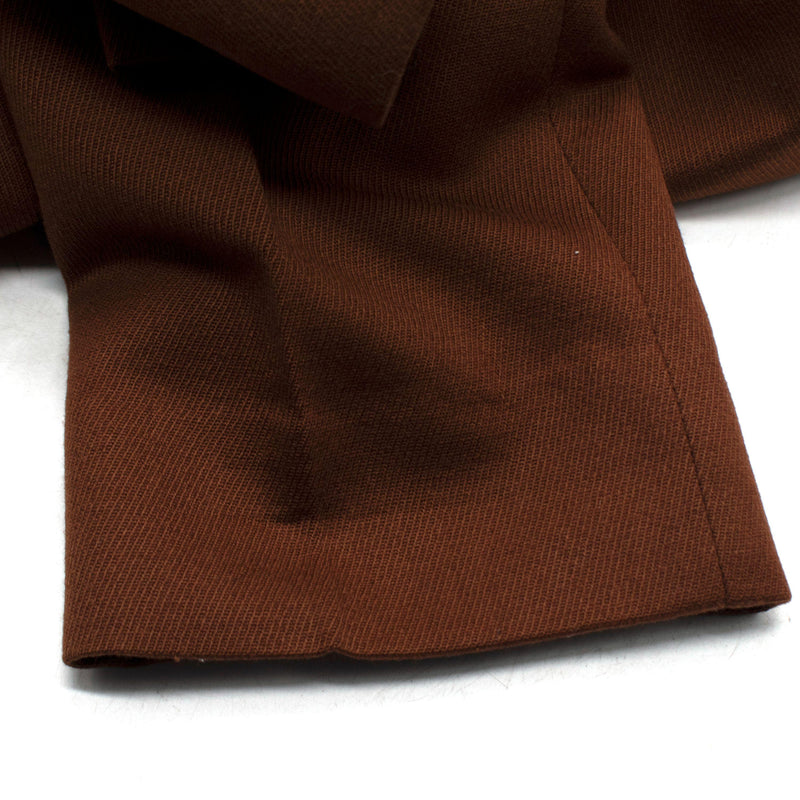 Ami Brown Wool Trousers