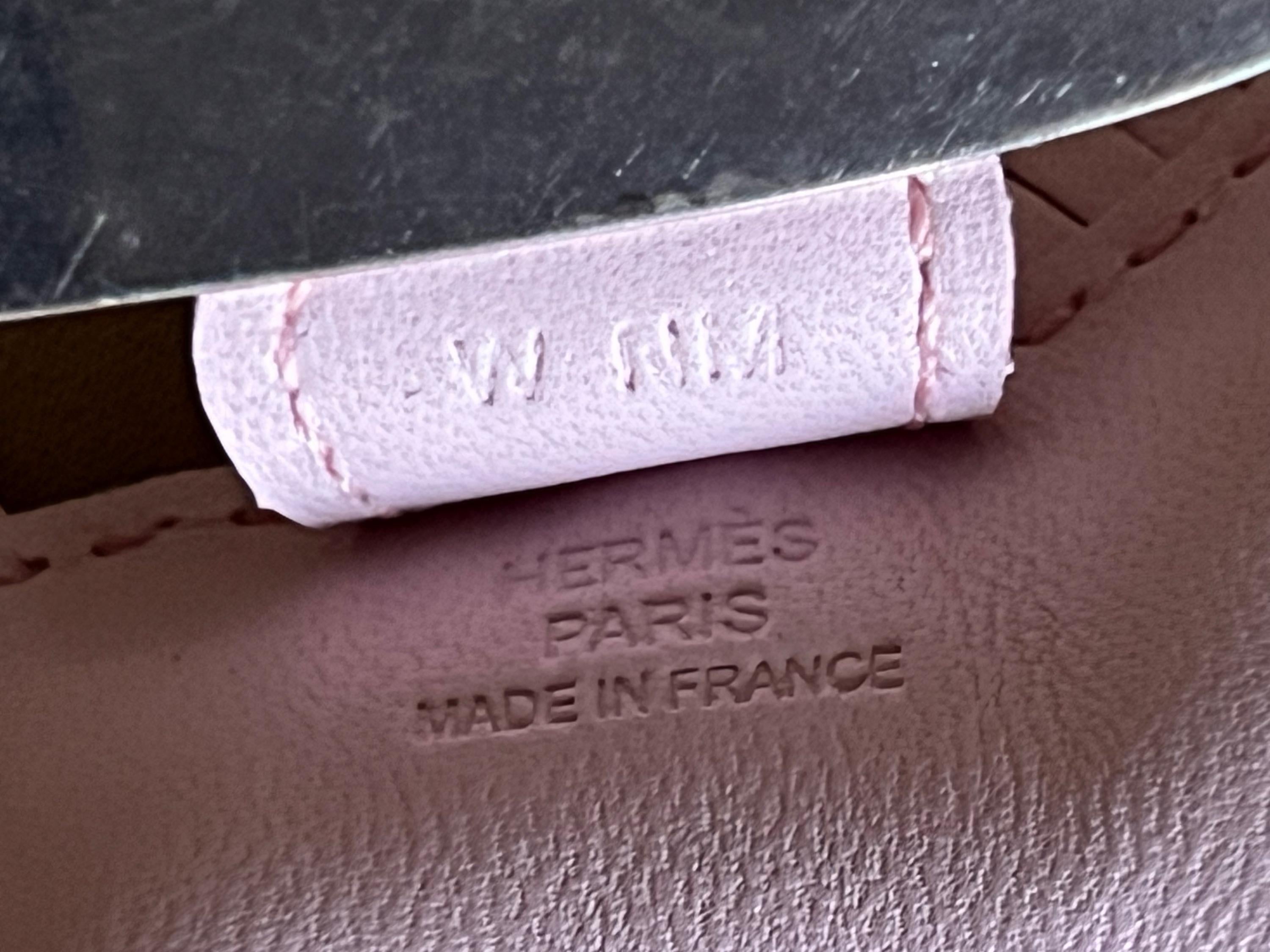 Hermes Rose Darling Rodeo Charm