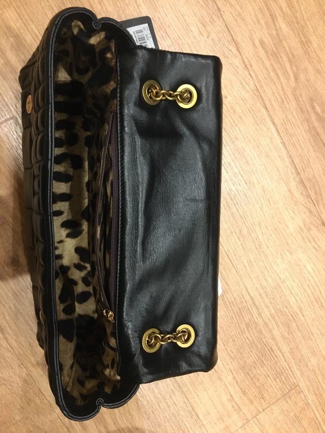 Dolce & Gabbana Black Quilted Leather Shoulder Bag