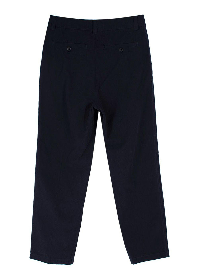 Orlebar Brown Navy Cotton Trousers