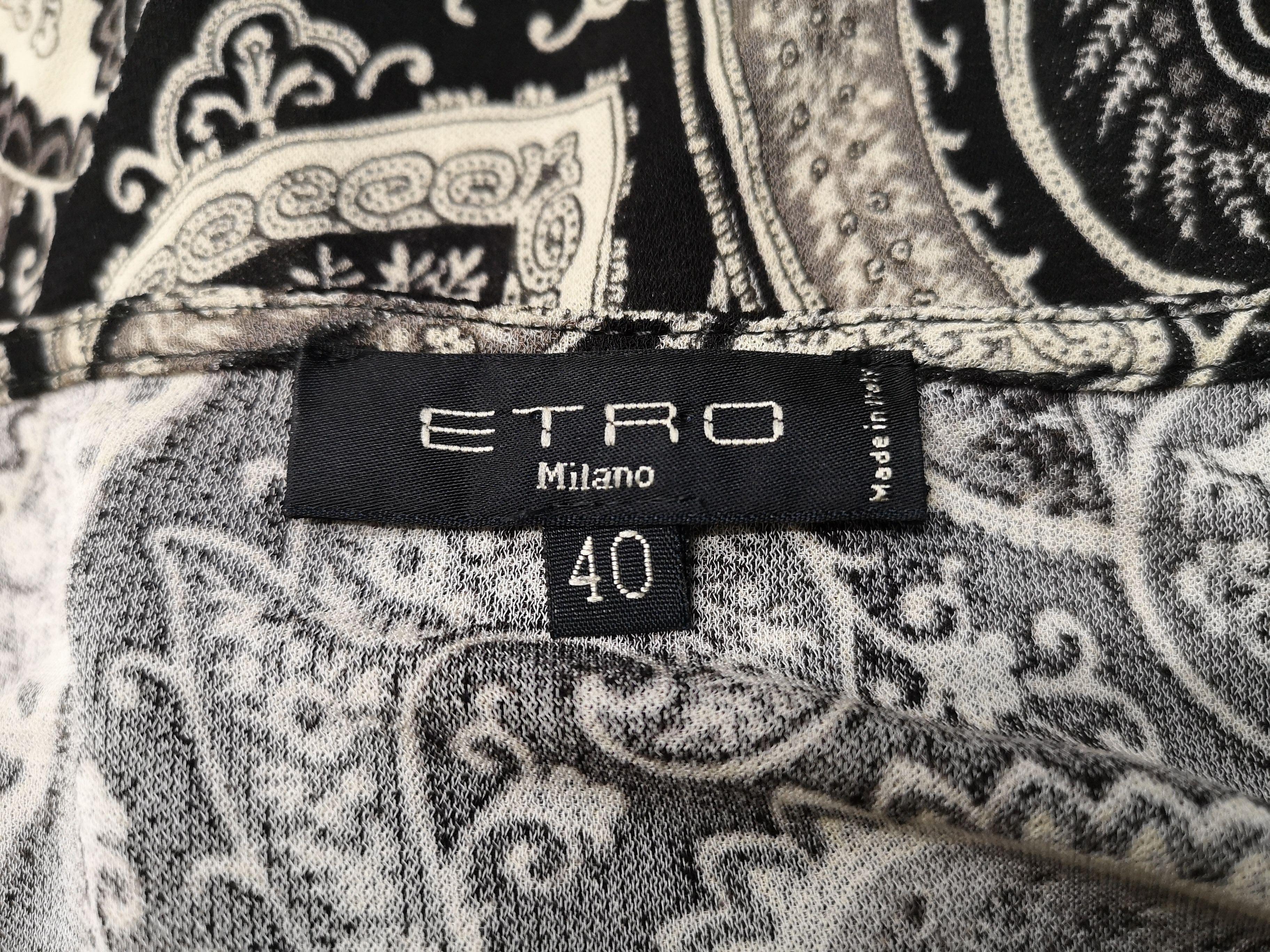 Etro paisley-print ruched-waist dress