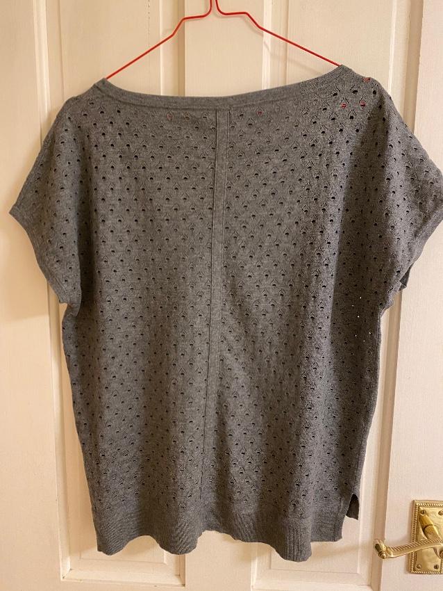 Rag & Bone Grey Knit Top