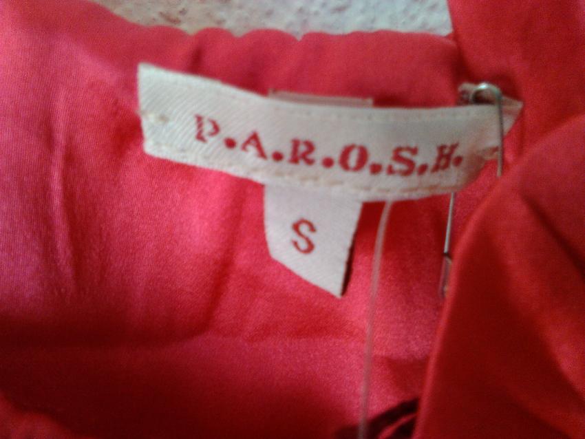 P.A.R.O.S.H Pink Dress Silk