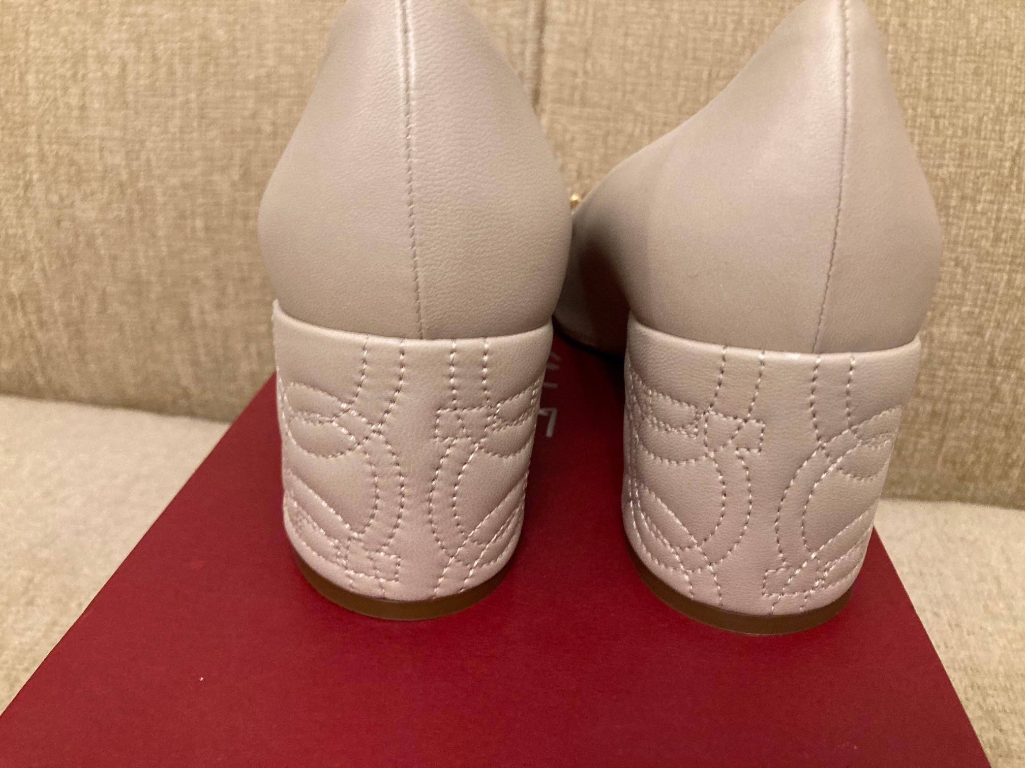 Garda Quilted Leather Pumps
