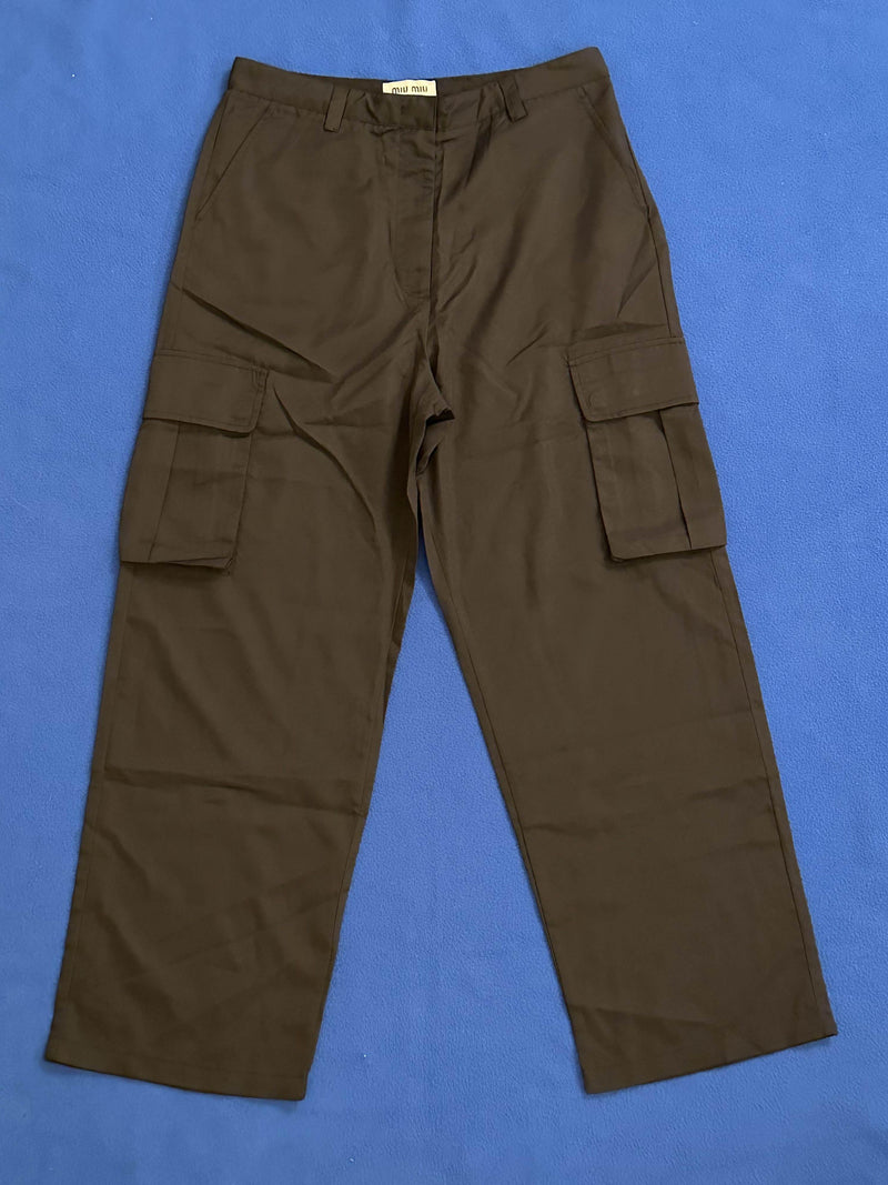 Miu Miu Black Cargo Pants