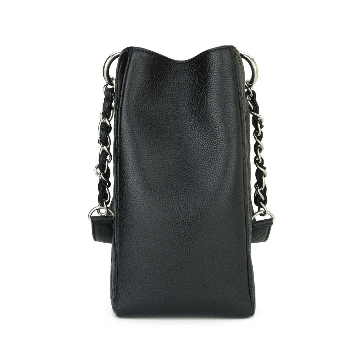 Caviar Quilted Grand Shopping Tote