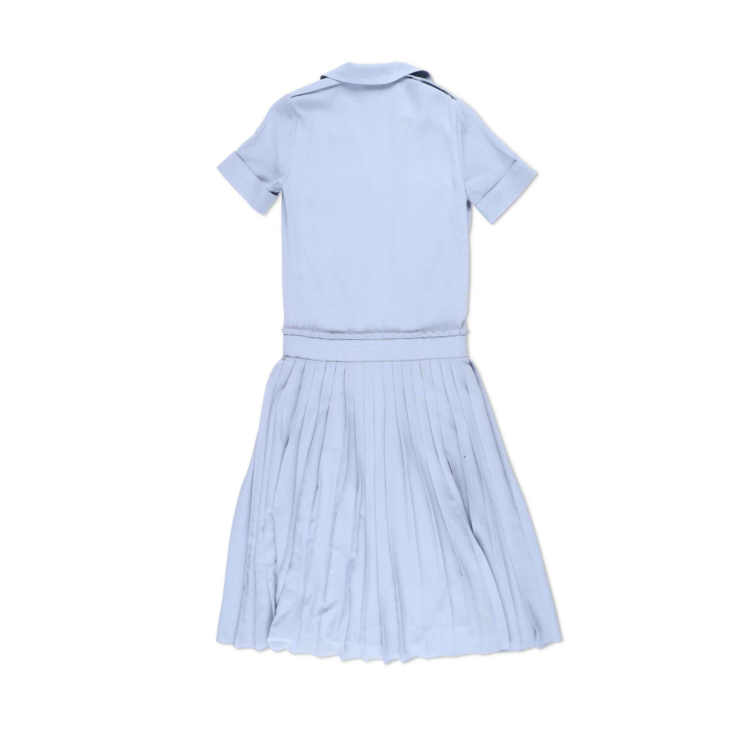 Victoria Victoria Beckham Midi Blue Dress