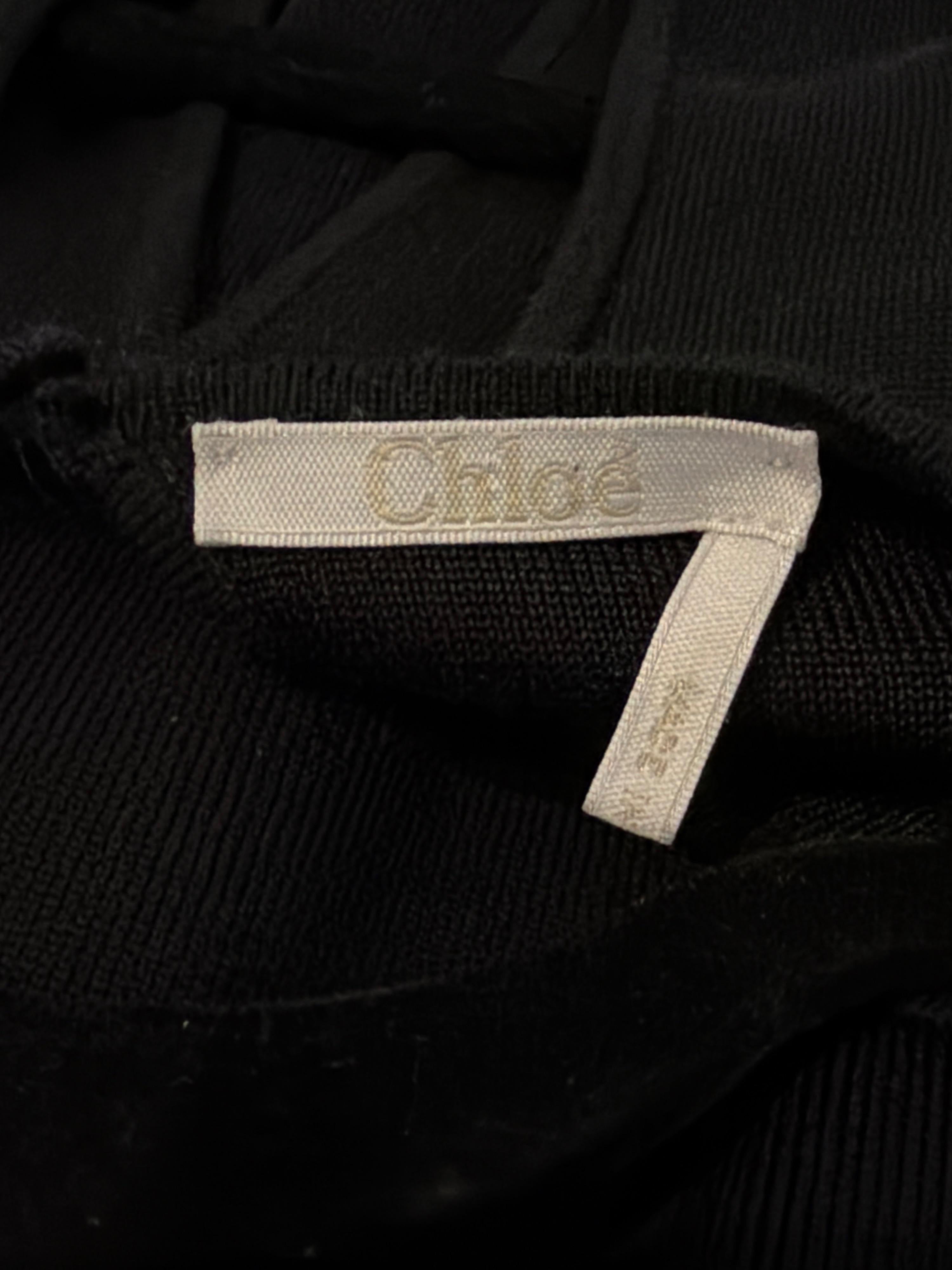Chloe Black Cutout Jumper