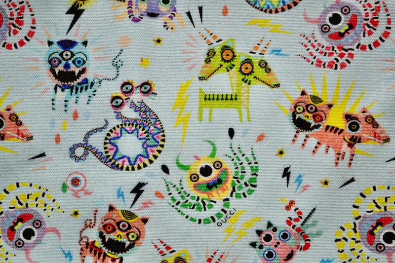 Children's Printed Cotton Tote Bag