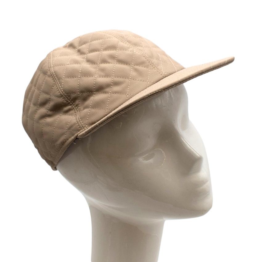 Cotton Blend Quilted Cap