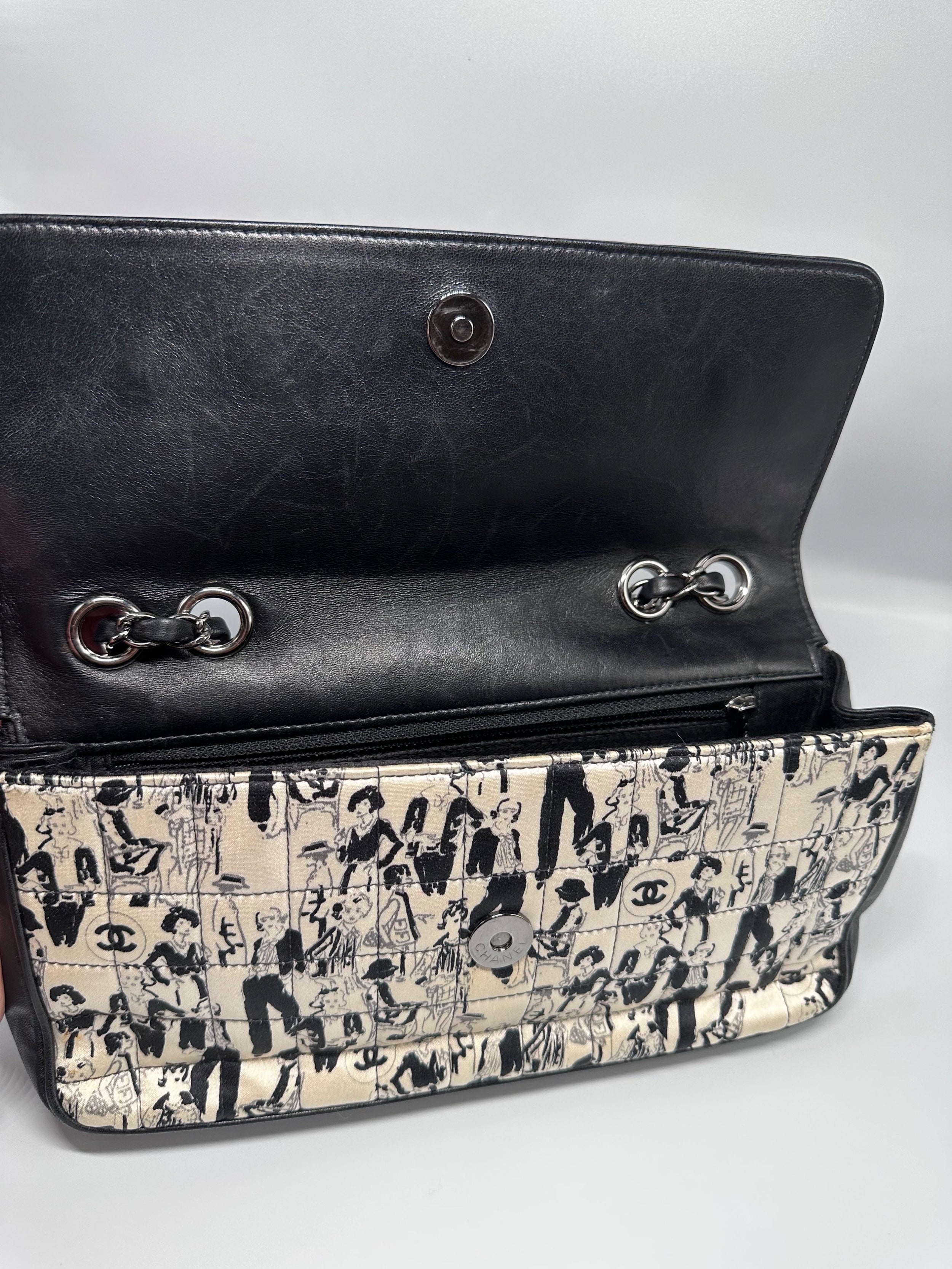 Limited Edition Silk Printed Chocolate Bar Scarf Shoulder Bag