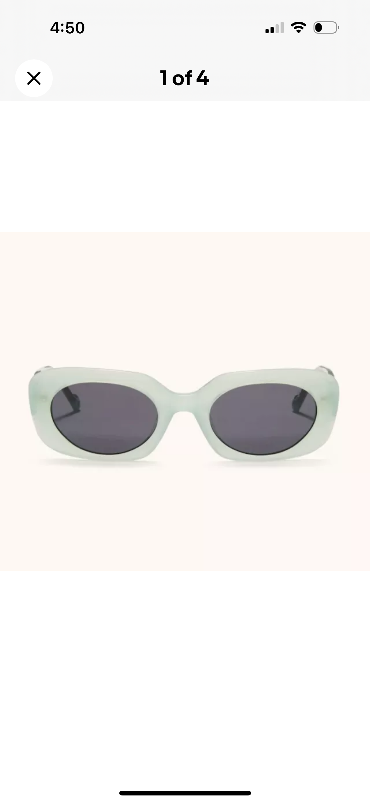 Green Cindy Sunglasses