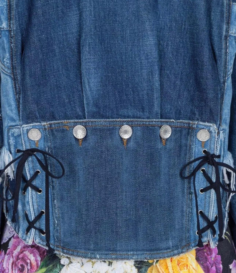 Docle & Gabbana Mixed Denim Jacket