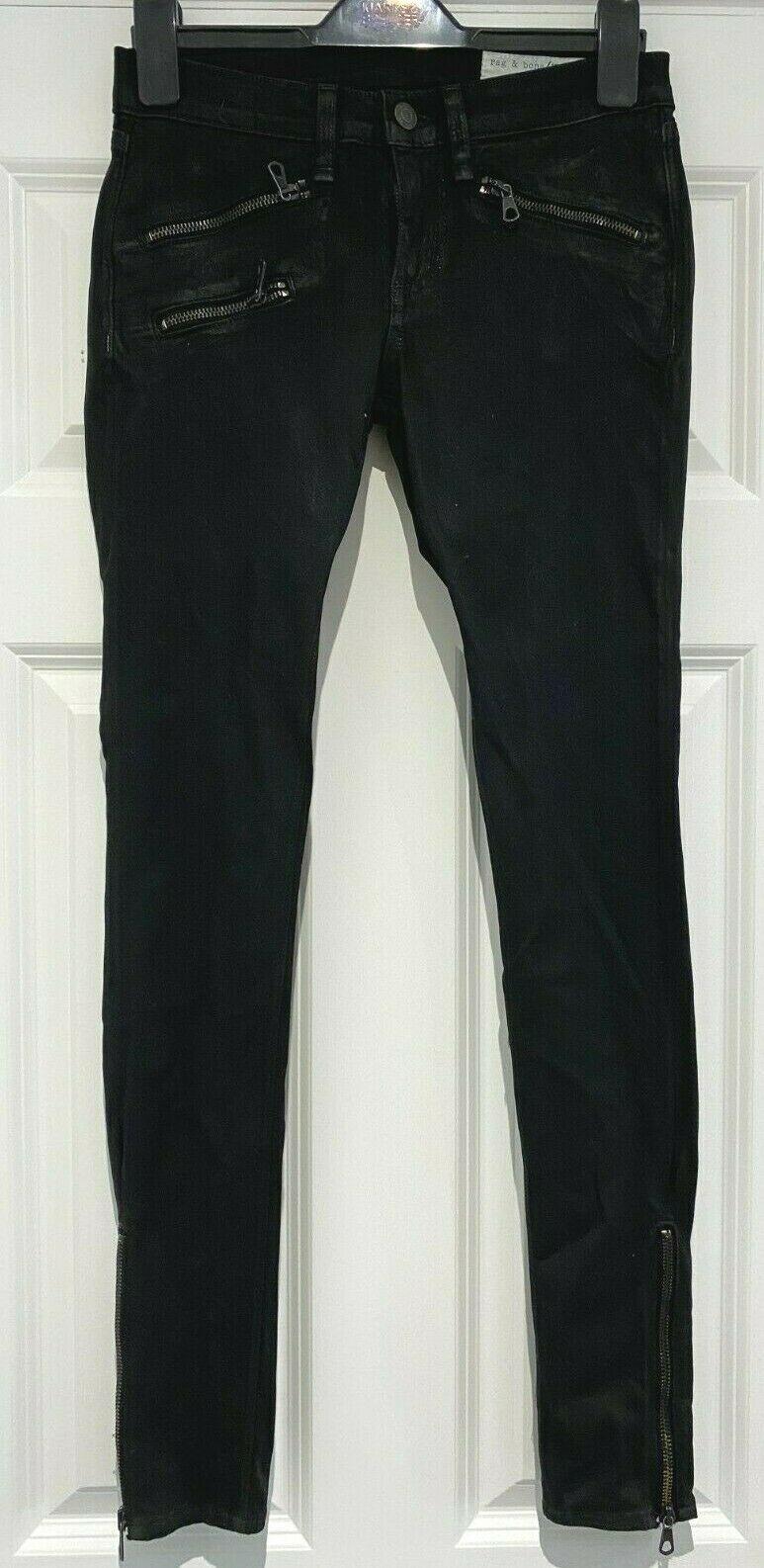 Rag & Bone Skinny Moto jeans