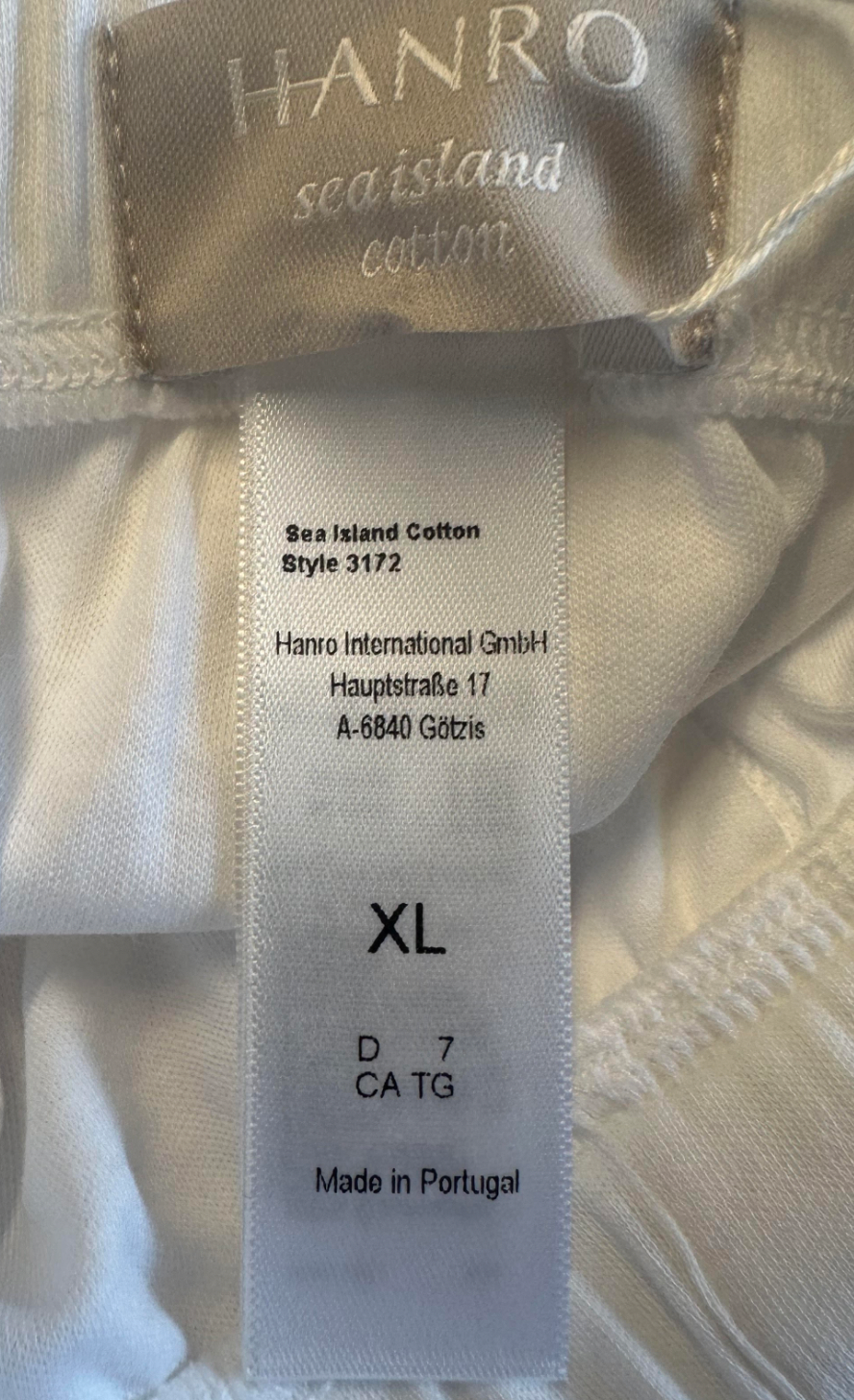 Hanro White Sea Island Boxer Shorts