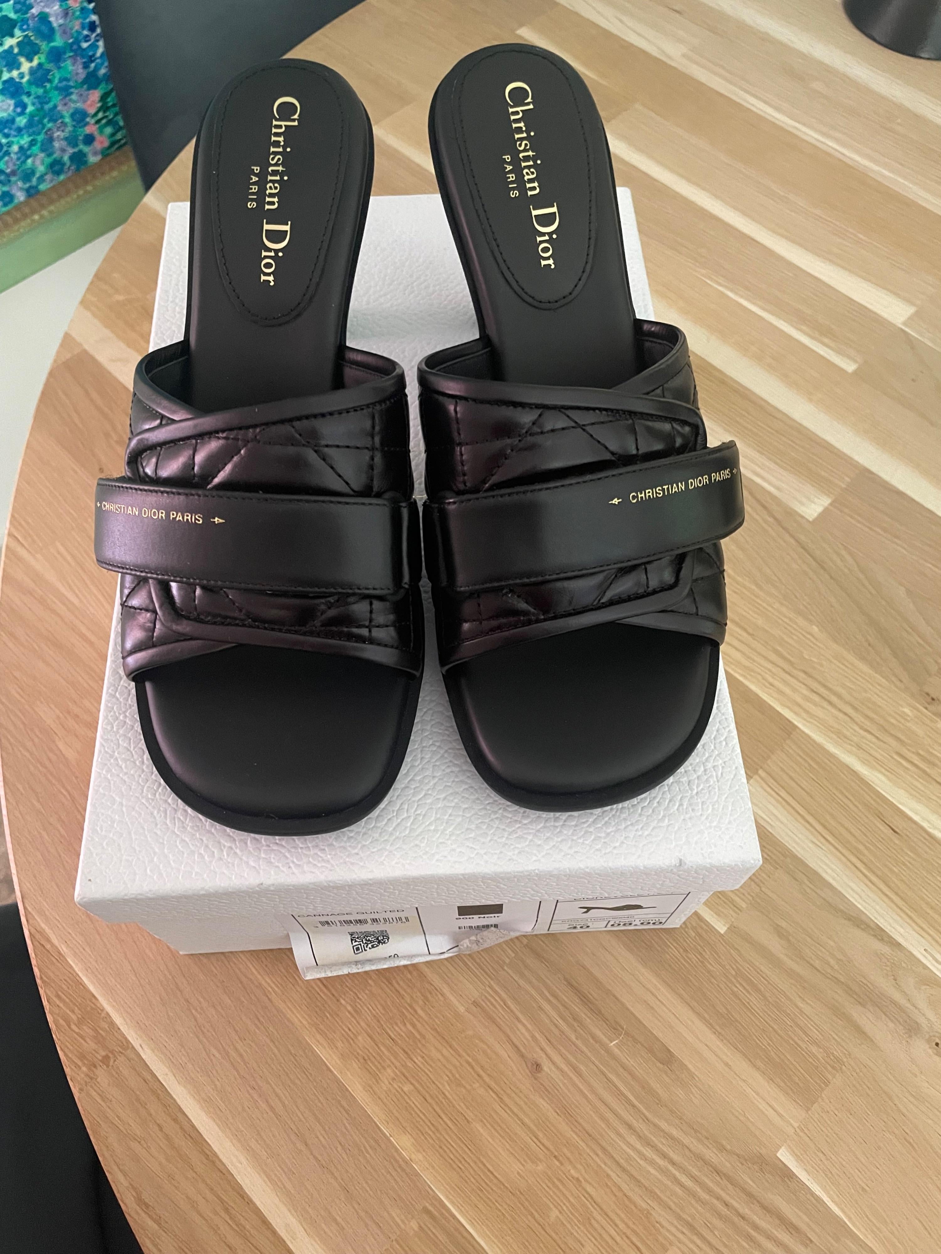 Dior Black Diorrevolution Mules