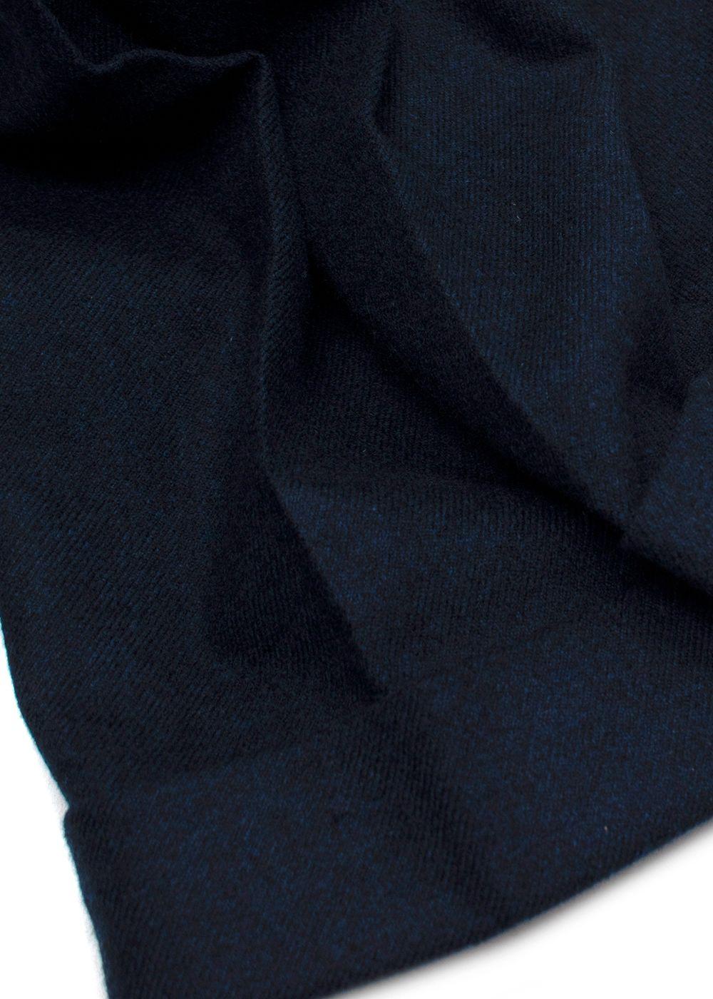 Loro Piana Mens Navy Cashmere Trousers