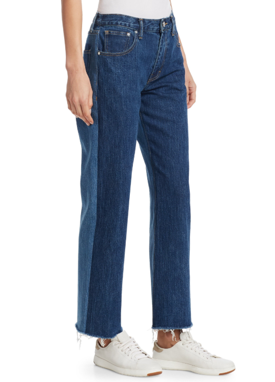 Elizabeth And James Holden Two-Tone Jeans