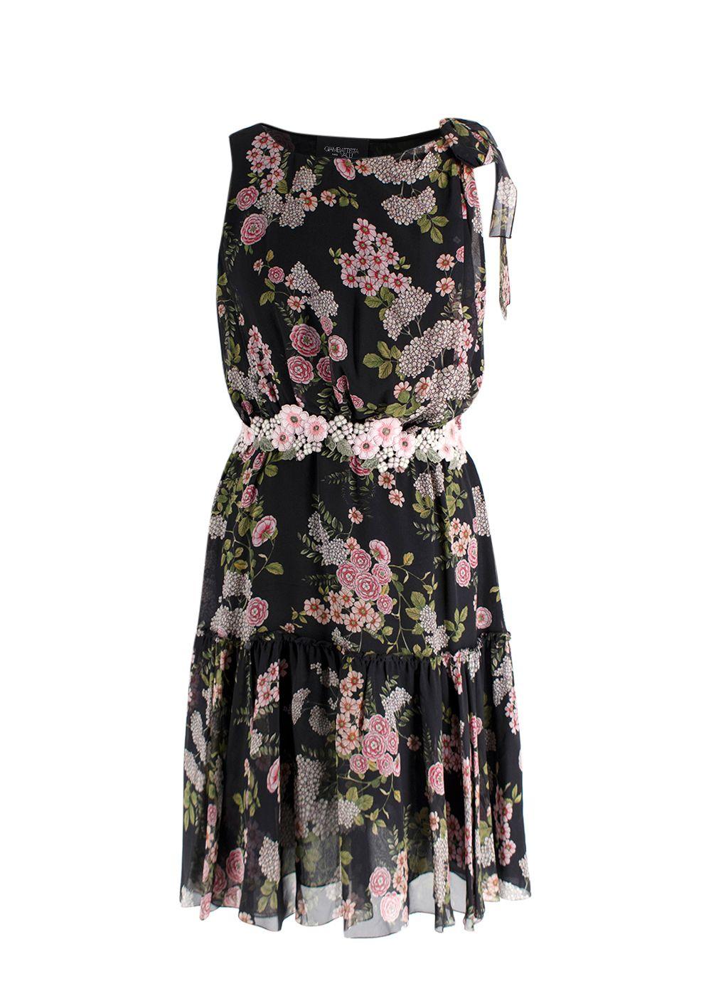 Giambattista Valli Floral Mini Dress