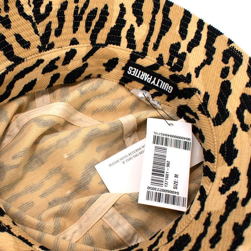 Guilty Parties Velvet Tiger Print Bucket Hat