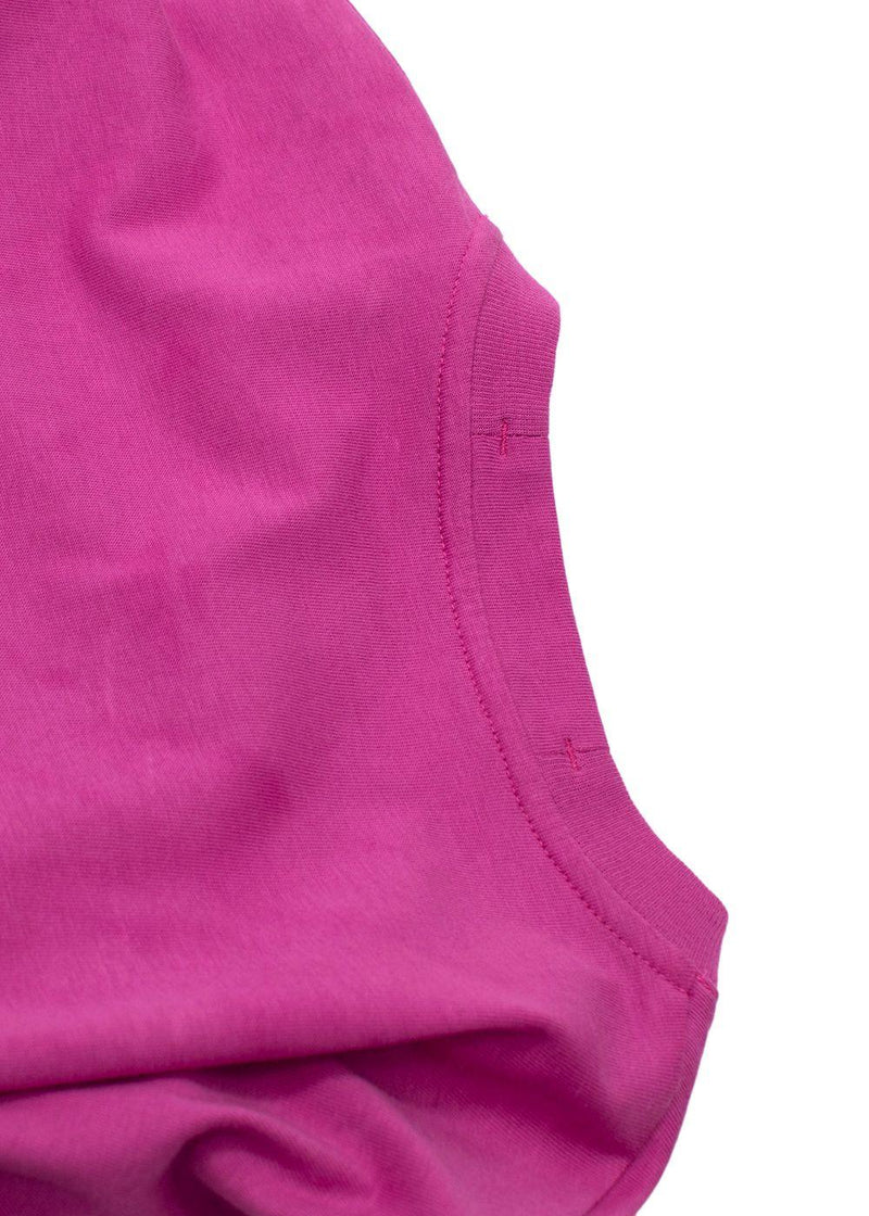 Christopher Kane Pink Ruffle Trim T-Shirt