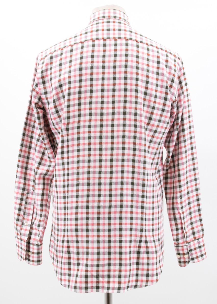 Etro Multicolored Plaid Shirt
