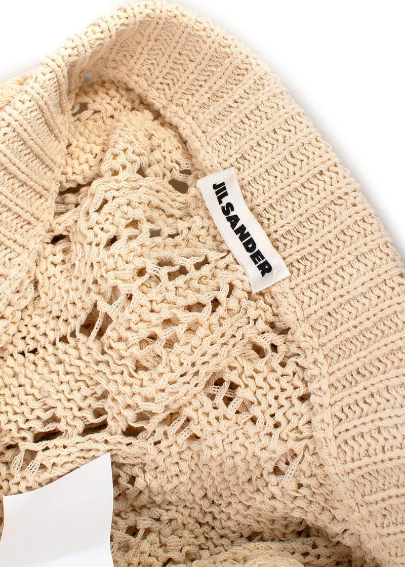 Jil Sander Magnolia Crochet Skirt