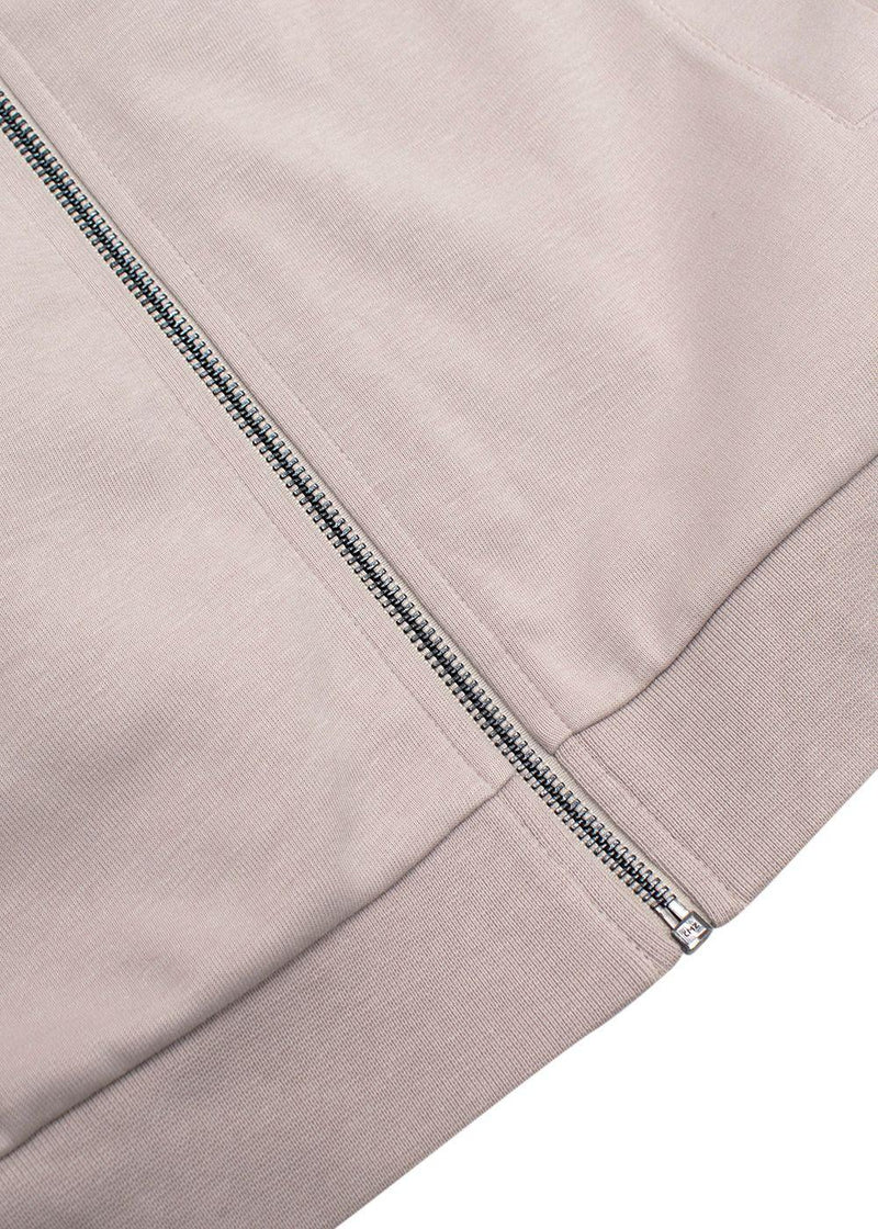 Emporio Armani Beige Zip Up Jacket