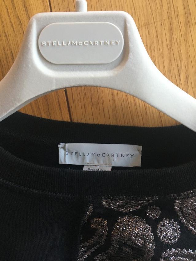 Stella McCartney Black Paisley Embroidered Jumper